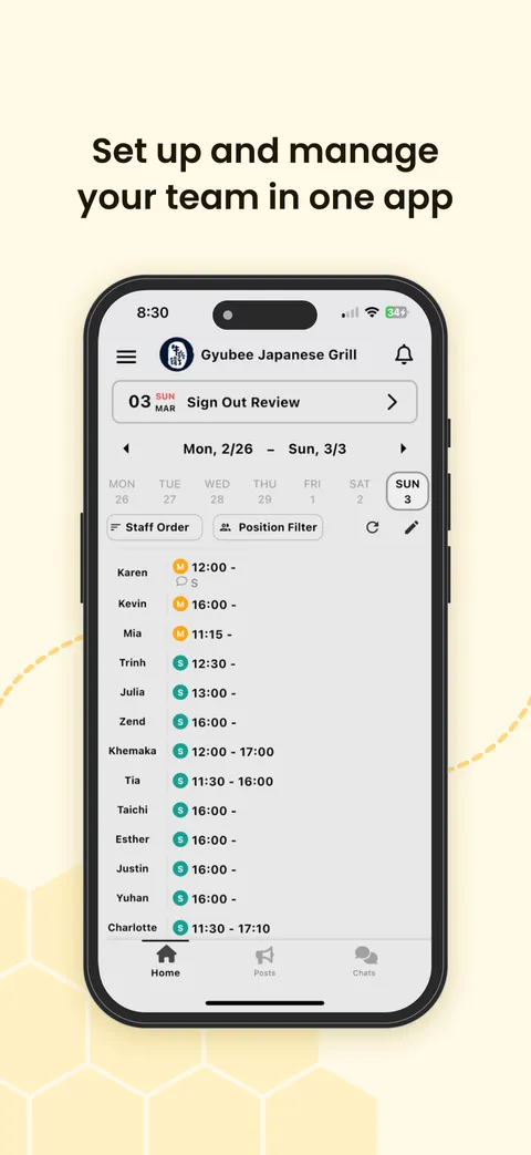 TetBee app screenshot 3