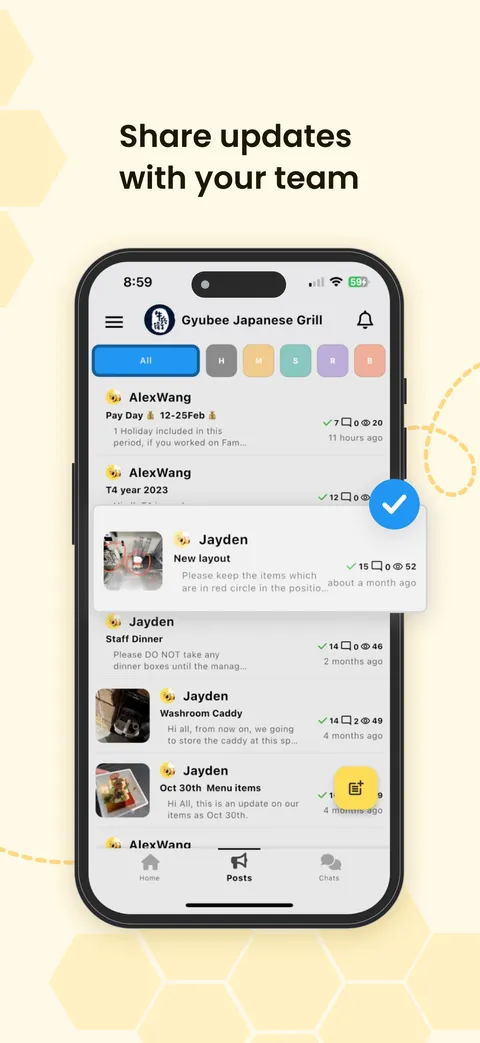 TetBee app screenshot 5