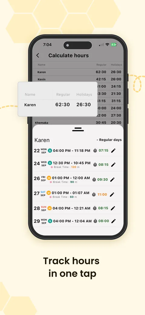 TetBee app screenshot 6
